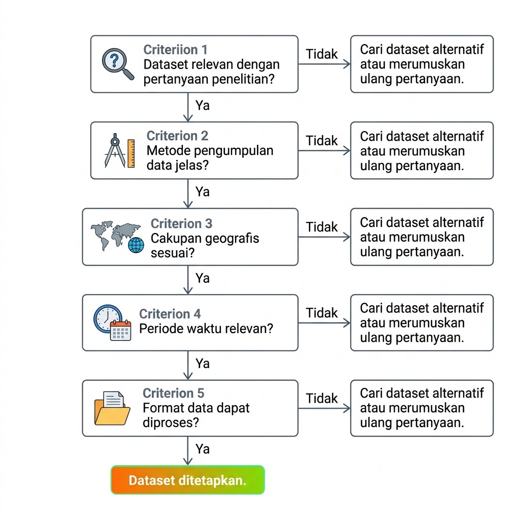 Visualisasi 7. Diagram alur keputusan penilaian kelayakan