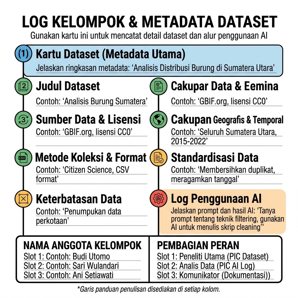 Visualisasi 9. Struktur Kartu Rancangan Proyek