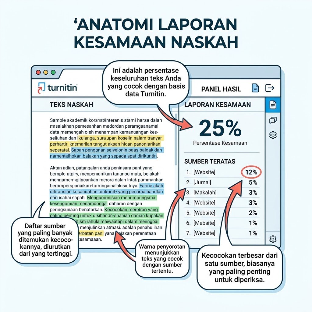Visualisasi 4. Anatomi Laporan Kesamaan Naskah