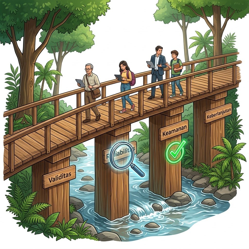 Empat uji ketangguhan data penelitian