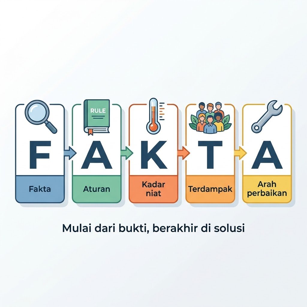 Kerangka FAKTA untuk mengevaluasi kasus etika data